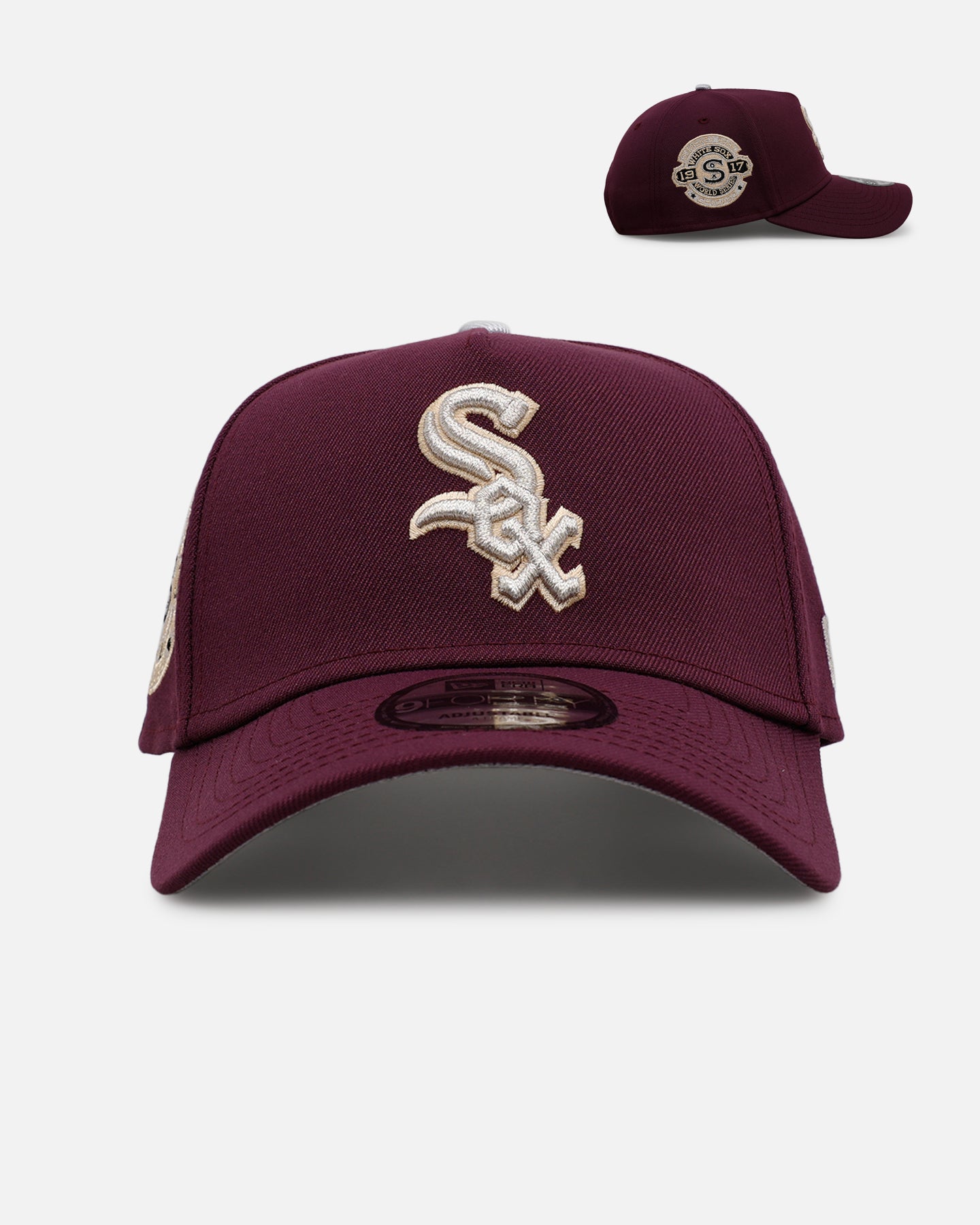 New Era Chicago White Sox 'Plum' 9FORTY A-Frame Snapback Plum