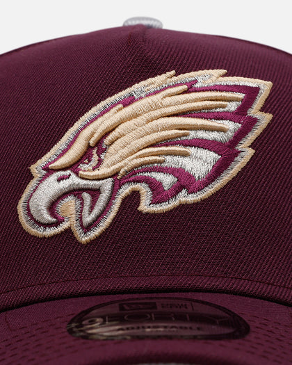 New Era Philadelphia Eagles 'Plum' 9FORTY A-Frame Snapback Plum