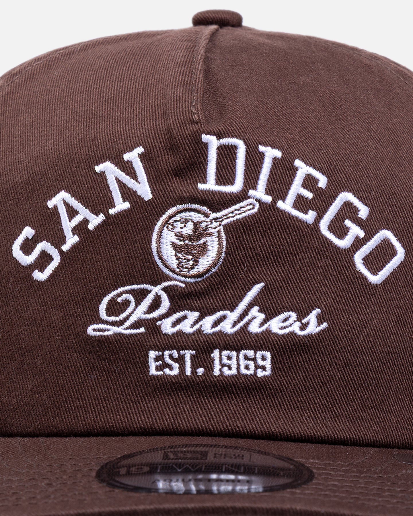 New Era San Diego Padres 'MLB Stacked Logo' 19TWENTY Snapback Dark