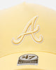 47 Brand Atlanta Braves 'Sunflower Fade' 47 Offside Snapback Sunflower