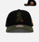 Mitchell & Ness Los Angeles Angels 'Olive Cargos' Pro Pinch Snapback Olive/Black