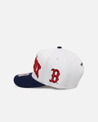 Mitchell & Ness Boston Red Sox 'Arch' MVP Snapback Cream