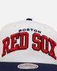 Mitchell & Ness Boston Red Sox 'Arch' MVP Snapback Cream