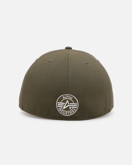 Alpha Industries X New Era Cage Code 59FIFTY Fitted Olive