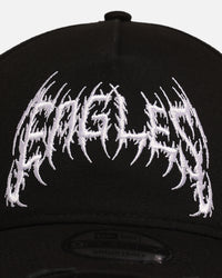 New Era Philadelphia Eagles 'Hardcore Arch' 9FORTY A-Frame Snapback Black/White