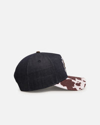 New Era Anaheim Ducks 'Denim Cowhide' 9FORTY A-Frame Snapback Navy