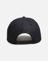 New Era Houston Texans 'Denim Cowhide' 9FORTY A-Frame Snapback Navy