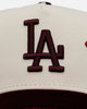 New Era Los Angeles Dodgers 'Velvet Roses' 9FORTY A-Frame Snapback Chrome