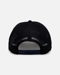New Era Los Angeles Angels 'Washed Truckers' 9FORTY A-Frame Trucker Snapback Official Team Color