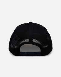 New Era Atlanta Braves 'Washed Truckers' 9FORTY A-Frame Trucker Snapback Official Team Color