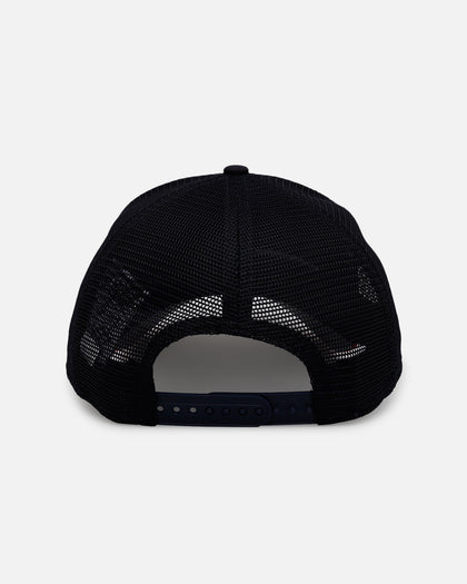 New Era Atlanta Braves 'Washed Truckers' 9FORTY A-Frame Trucker Snapback Official Team Color