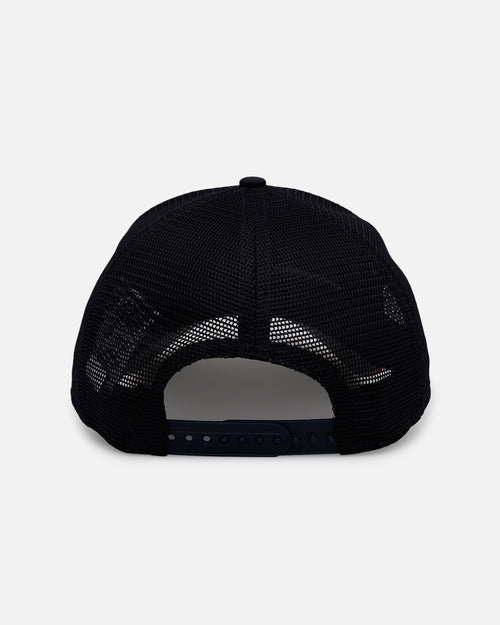 New Era Atlanta Braves 'Washed Truckers' 9FORTY A-Frame Trucker Snapback Official Team Color