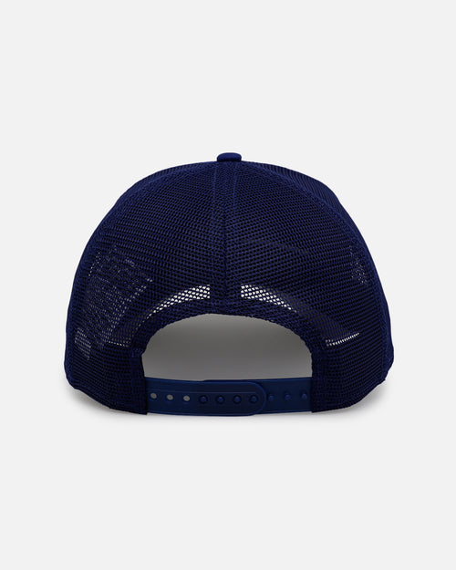 New Era Los Angeles Dodgers 'Washed Truckers' 9FORTY A-Frame Trucker Snapback Official Team Color