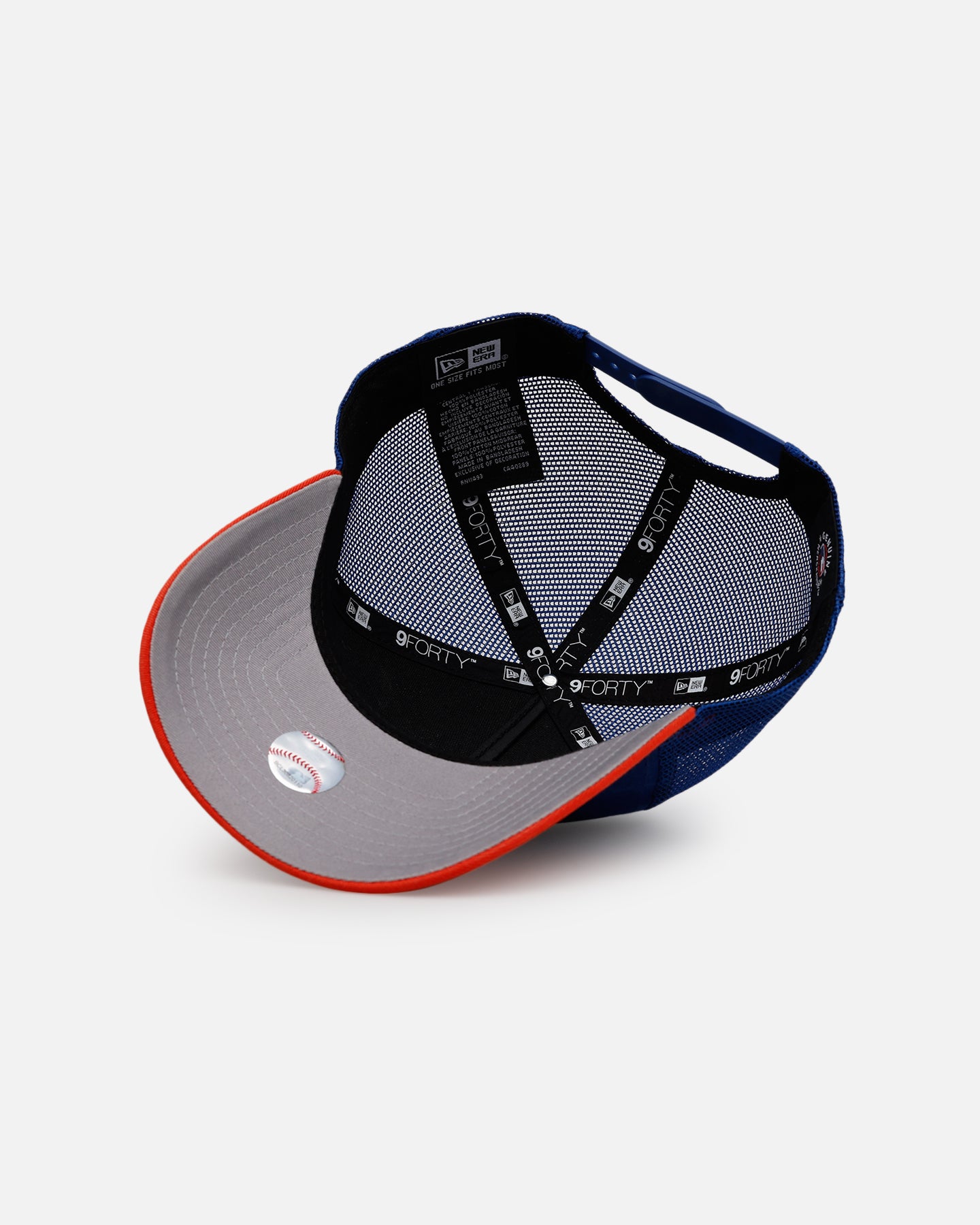 New Era New York Mets 'Washed Truckers' 9FORTY A-Frame Trucker