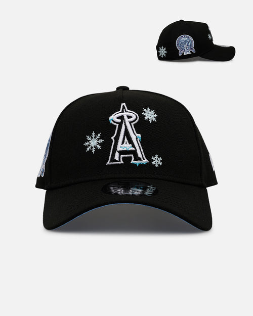 New Era Los Angeles Angels 'Cold As Ice' 9FORTY A-Frame Snapback Black