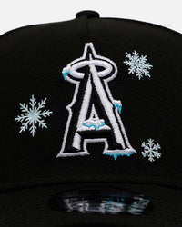 New Era Los Angeles Angels 'Cold As Ice' 9FORTY A-Frame Snapback Black