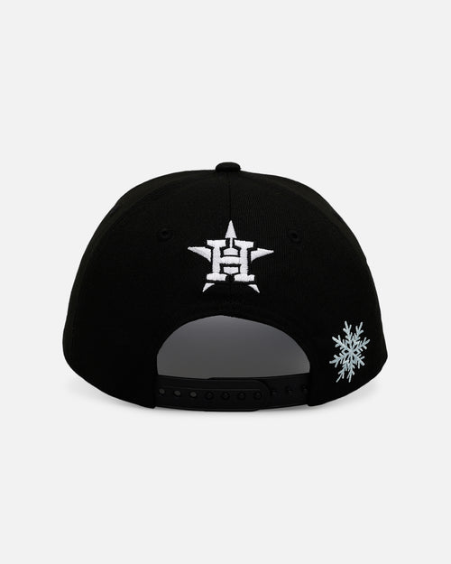 New Era Houston Astros 'Cold As Ice' 9FORTY A-Frame Snapback Black