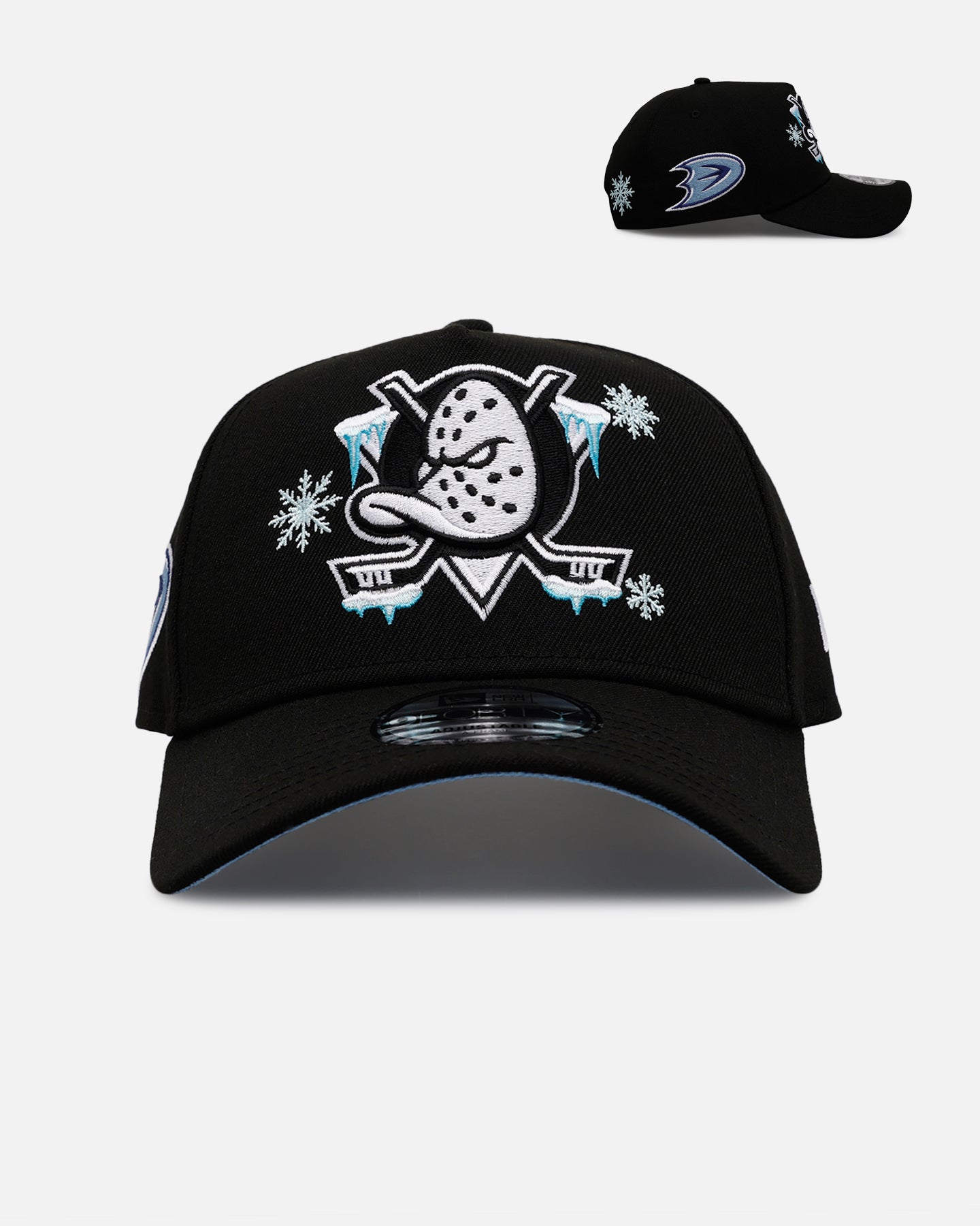 New Era Anaheim Ducks 'Cold As Ice' 9FORTY A-Frame Snapback Black