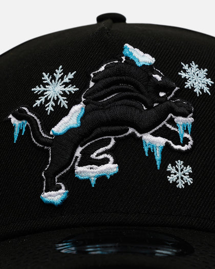 New Era Detroit Lions 'Cold As Ice' 9FORTY A-Frame Snapback Black