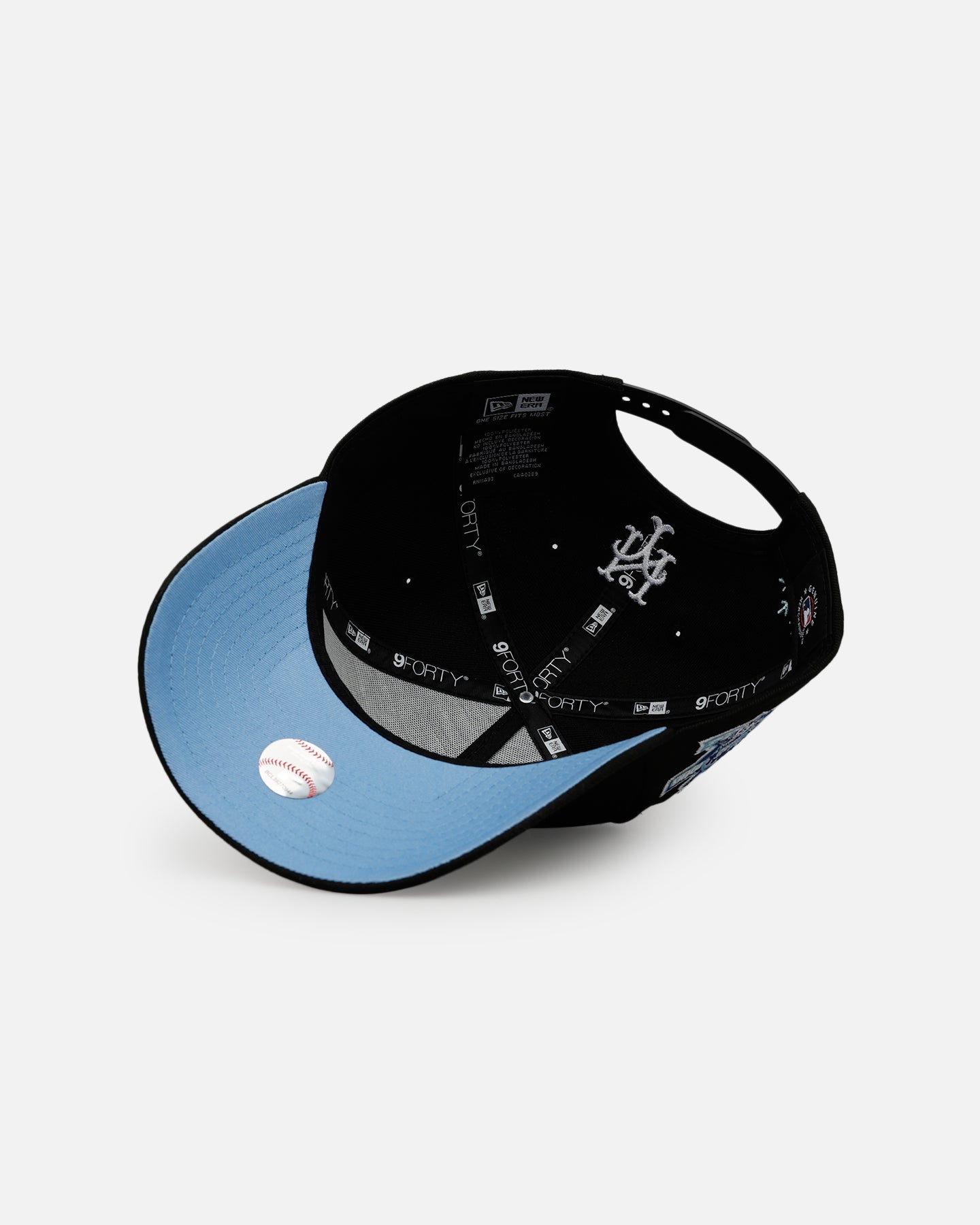 New Era New York Mets 'Cold As Ice' 9FORTY A-Frame Snapback Black