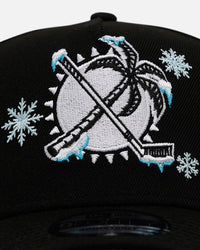 New Era Florida Panthers 'Cold As Ice' 9FORTY A-Frame Snapback Black