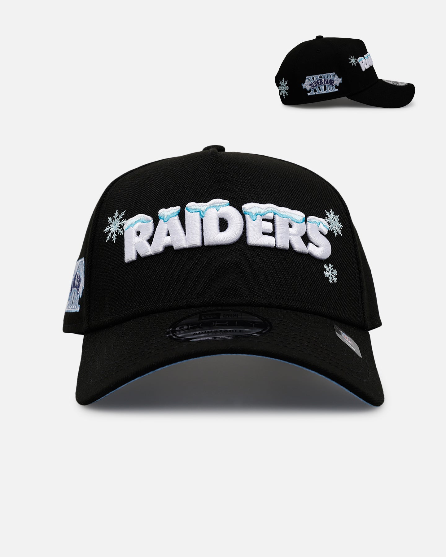 New Era Las Vegas Raiders 'Cold As Ice' 9FORTY A-Frame Snapback