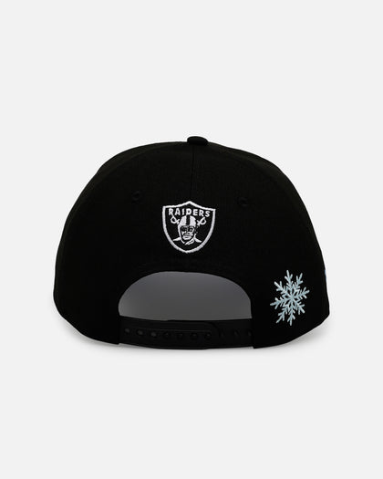 New Era Las Vegas Raiders 'Cold As Ice' 9FORTY A-Frame Snapback Black