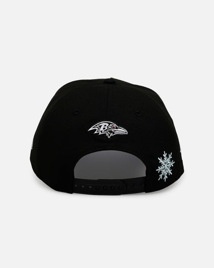 New Era Baltimore Ravens 'Cold As Ice' 9FORTY A-Frame Snapback Black