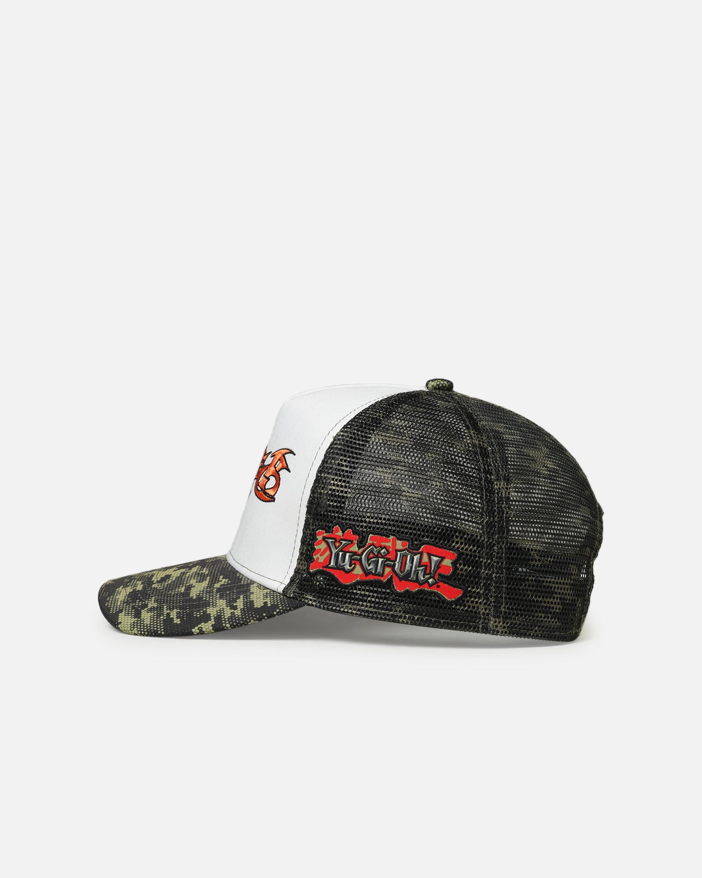★★yu430hi②★★ Loiter X Yu-Gi-Oh! Millenium Puzzle Snapback Hat Green Camo