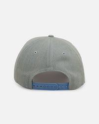 New Era Los Angeles Angels 'Distressed Denim' 9FORTY A-Frame Snapback Light Wash Denim