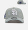 New Era San Diego Padres 'Distressed Denim' 9FORTY A-Frame Snapback Light Wash Denim