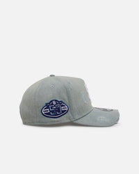 New Era San Diego Padres 'Distressed Denim' 9FORTY A-Frame Snapback Light Wash Denim