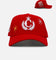 New Era X Culture Kings 'Lost Wages' 9FORTY A-Frame Snapback Red