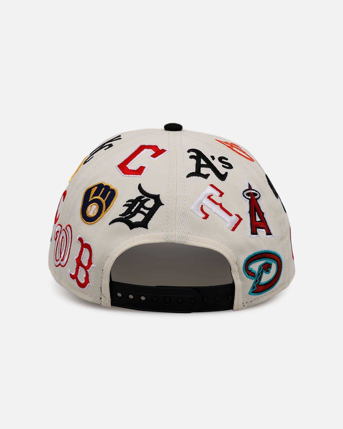 New Era MLB 'All Over Leagues' 9FORTY A-Frame Snapback Chrome