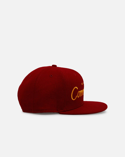 New Era Washington Commanders 'NFL Script' 9FIFTY Snapback Official Team Color