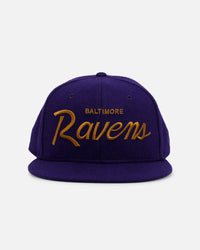 New Era Baltimore Ravens 'NFL Script' 9FIFTY Snapback Official Team Color