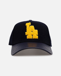 New Era Los Angeles Dodgers 'Varsity' 9FORTY A-Frame Strapback Navy