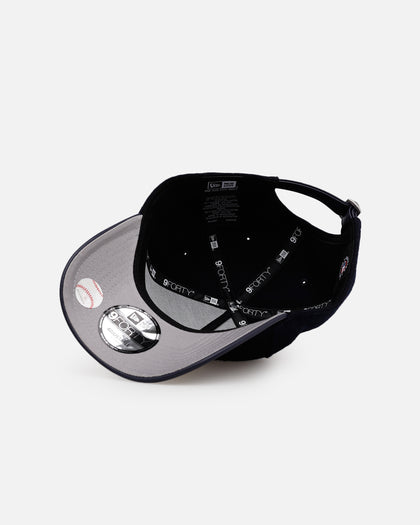 New Era Los Angeles Dodgers 'Varsity' 9FORTY A-Frame Strapback Navy