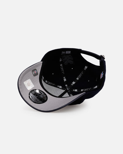 New Era Detroit Lions 'Varsity' 9FORTY A-Frame Strapback Navy