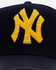 New Era New York Yankees 'Varsity' 9FORTY A-Frame Strapback Navy