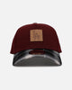 New Era Los Angeles Dodgers 'Workwear' 9FORTY A-Frame Snapback Maroon