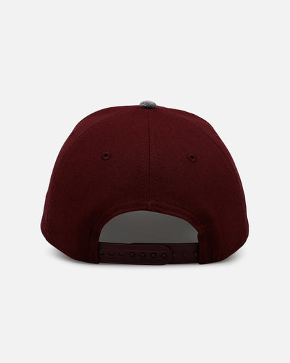 New Era Los Angeles Dodgers 'Workwear' 9FORTY A-Frame Snapback Maroon