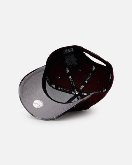 New Era Los Angeles Dodgers 'Workwear' 9FORTY A-Frame Snapback Maroon