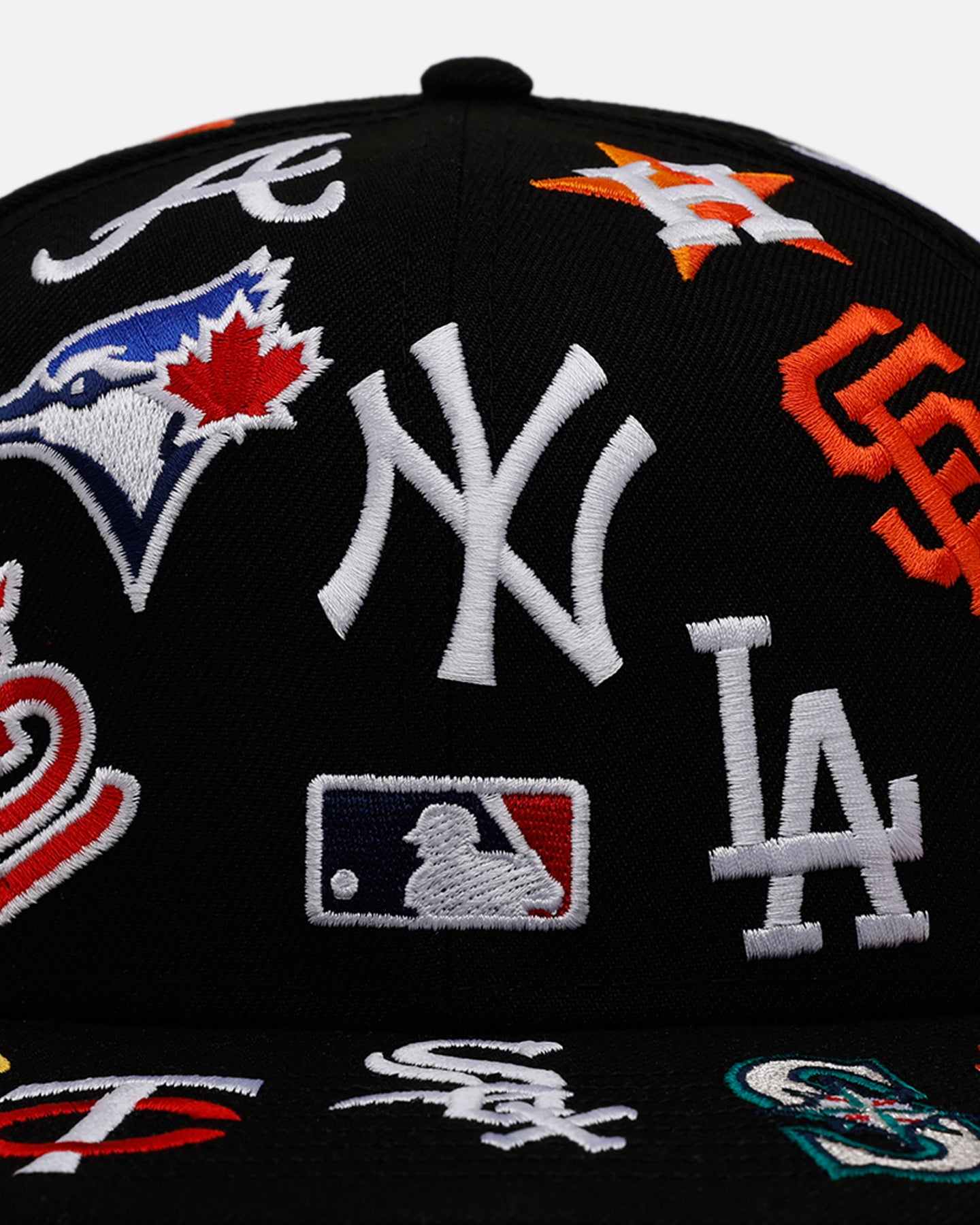 NEW ERA® 59FIFTY® MLB™ 全種コンプリート New Era MLB All Over 59FIFTY Fitted Black | Culture Kings US