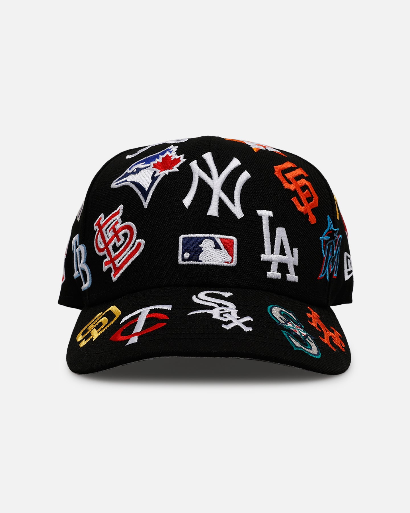 NEW ERA® 59FIFTY® MLB™ 全種コンプリート New Era MLB All Over 59FIFTY Fitted Black | Culture Kings US