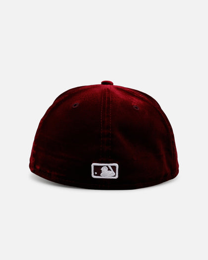 New Era Atlanta Braves 'Velvet Roses' 59FIFTY Fitted Maroon