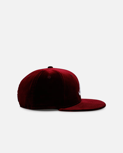 New Era Atlanta Braves 'Velvet Roses' 59FIFTY Fitted Maroon