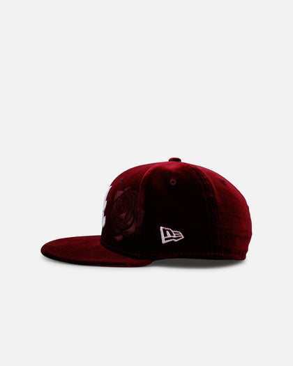 New Era Atlanta Braves 'Velvet Roses' 59FIFTY Fitted Maroon