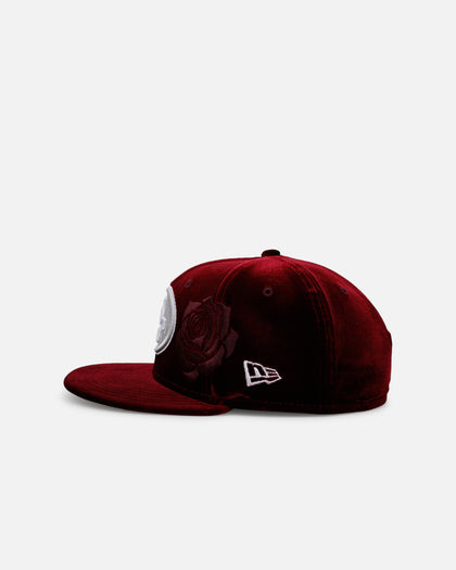 New Era San Francisco 49ers 'Velvet Roses' 59FIFTY Fitted Maroon