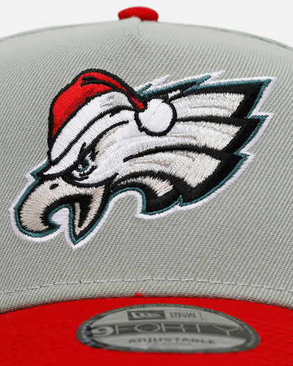 New Era Philadelphia Eagles 'All I Want For Christmas' 9FORTY A-Frame Snapback Green/Red